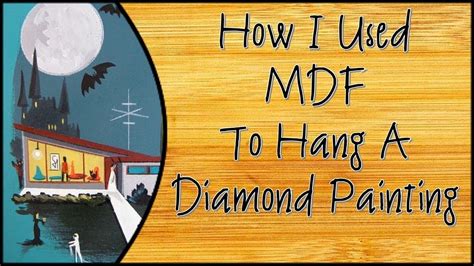 how to hang diamond art